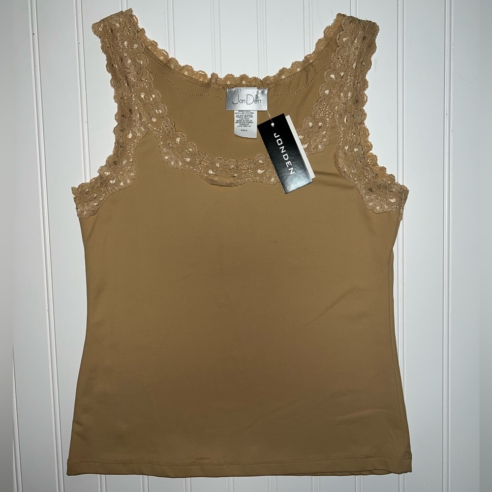 NWT‼️Jonden Lace Trim Tank Cami -Small